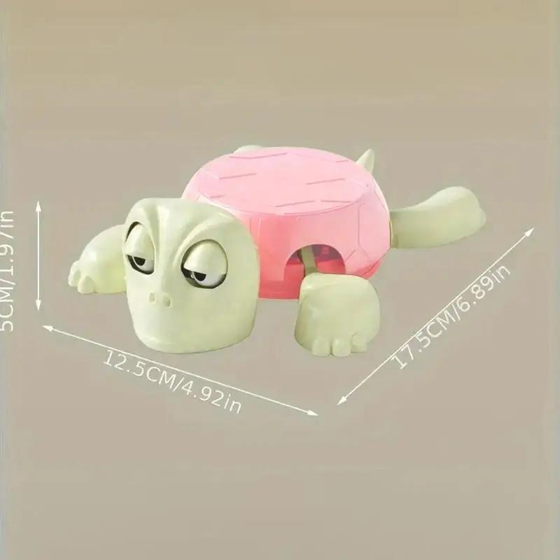 3D Printed Panicked Turtle Coaster Home Office Decorative Coffee Tea Cup Mat Insulation Pad Mug Holder with Funny Expression