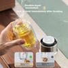 Mi Xiaoshu Tea Water Separation Cup Double-Layer High Borosilicate Glass Portable Small Capacity High-Temperature Resistant Mini Pocket Tea Infuser