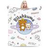 Rilakkuma Korilakkumas  Blanket Quality Super Soft  Throw Blanket Winter Boy Girl Couch Bed Aesthetic Bedspread