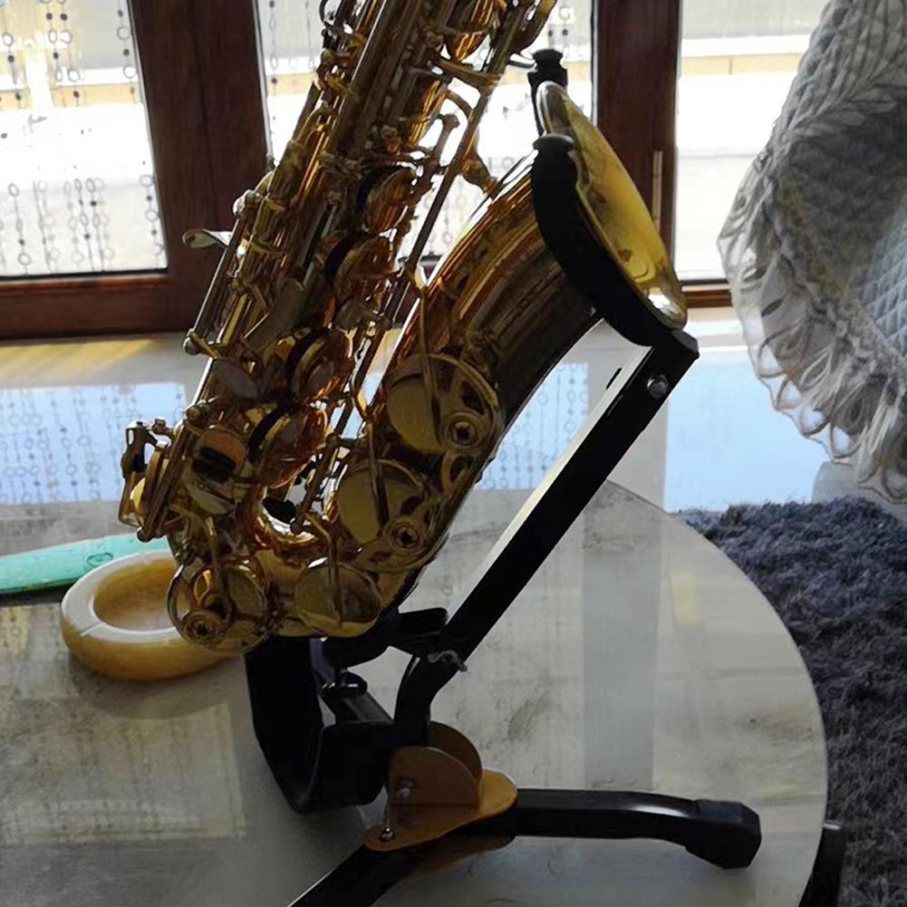 Alto Tenor Saxophonständer Tragbarer Saxophon-Bodenständer Verstellbar Professionelles Saxophon-Rack Musikinstrumenten-Teile
