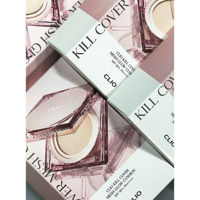 Kill Cover Mesh Glow Cushion [Hauptprodukt + Nachfüllpackung] Farbe 1 wählen, Nein. 2 Dessous, 1 Stück