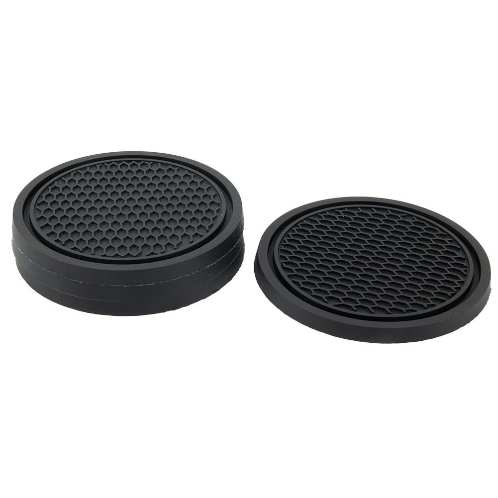 Car Coasters Anti-Slip Car Accessories Insert Coaster