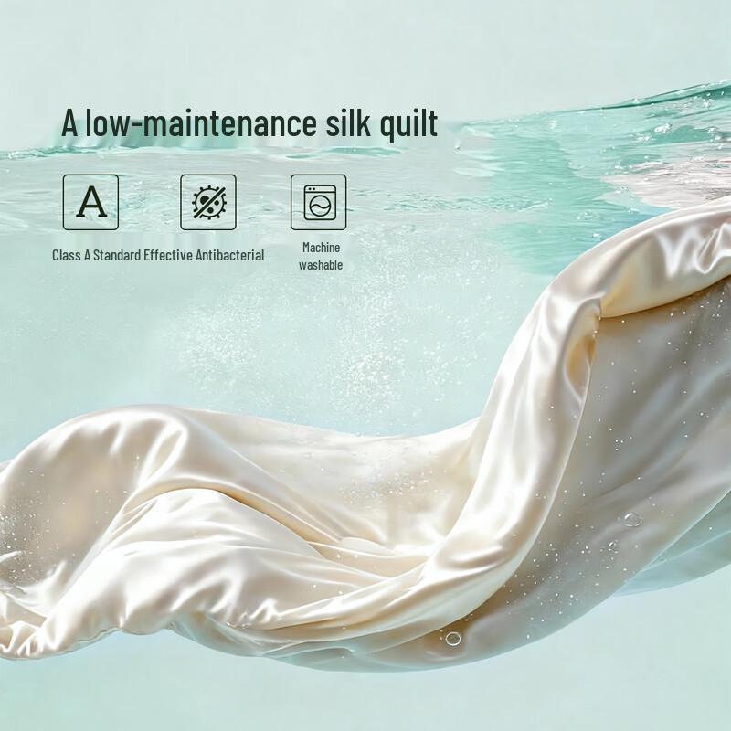 Mercury Home Textiles Waschbare Tussah-Seide Sommerdecke