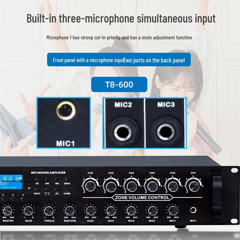 Weishu FD-390-A Conference & Campus Broadcast System (CN Version)
