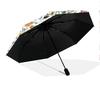 Pikachu Family Hug Joy Folding Umbrella Suitable For All Seasons Travel Umbrella Sun Umbrella Gift