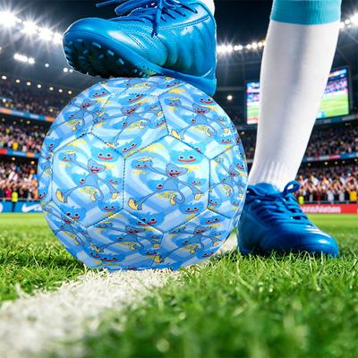 Poppy Playtime Print Size 5 Soccer Ball Durable Shock?Absorbing Sports Ball For Training Match Outdoor Playing