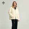 2025 Women's Urban Casual Washed Cotton Loose Stand Collar Jacket - Autumn/Winter Collection