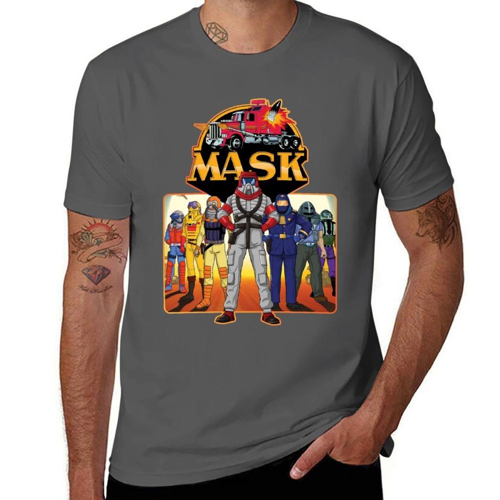 Always Wear Your M.A.S.K T-Shirt Shirts Graphic Tees Blouse Quick Drying Clothes for Men