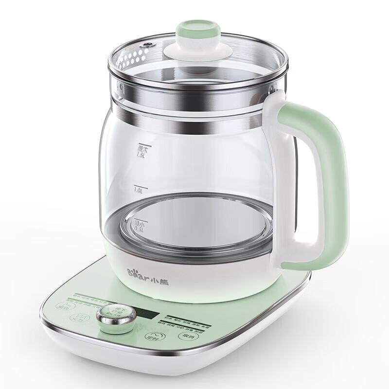 Little Bear Multi-functional Glass Health Pot 1.5L CN Plug (adapter Included)
