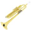 Standard B Tone Gold Trumpet Astonvilla Premium Brass Body Material Trumpet Professional Design for Beginner Learning Instrument