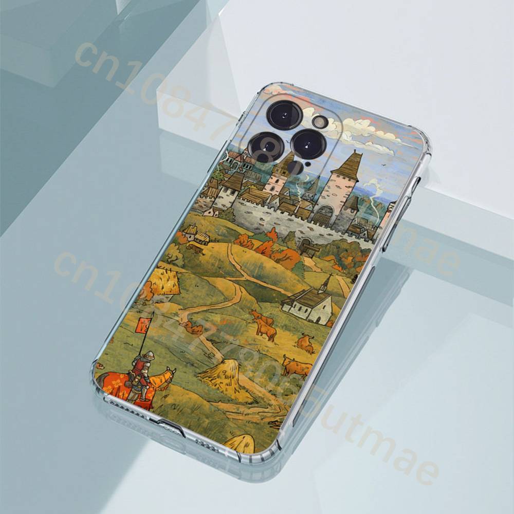 

K-Kingdom Come D-Deliverance Phone Case For iPhone11,12,13,14,15,16,17,Plus,Pro,Max,Plus,Transparent Cover iPhone13PROMAX