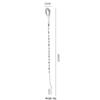 Lijia 304 Stainless Steel Double-Headed Spiral Bar Spoon
