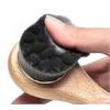 Facial Brush Soft Natural Bristle Exfoliating Skin Cleansing Cleanser With Wooden Handle