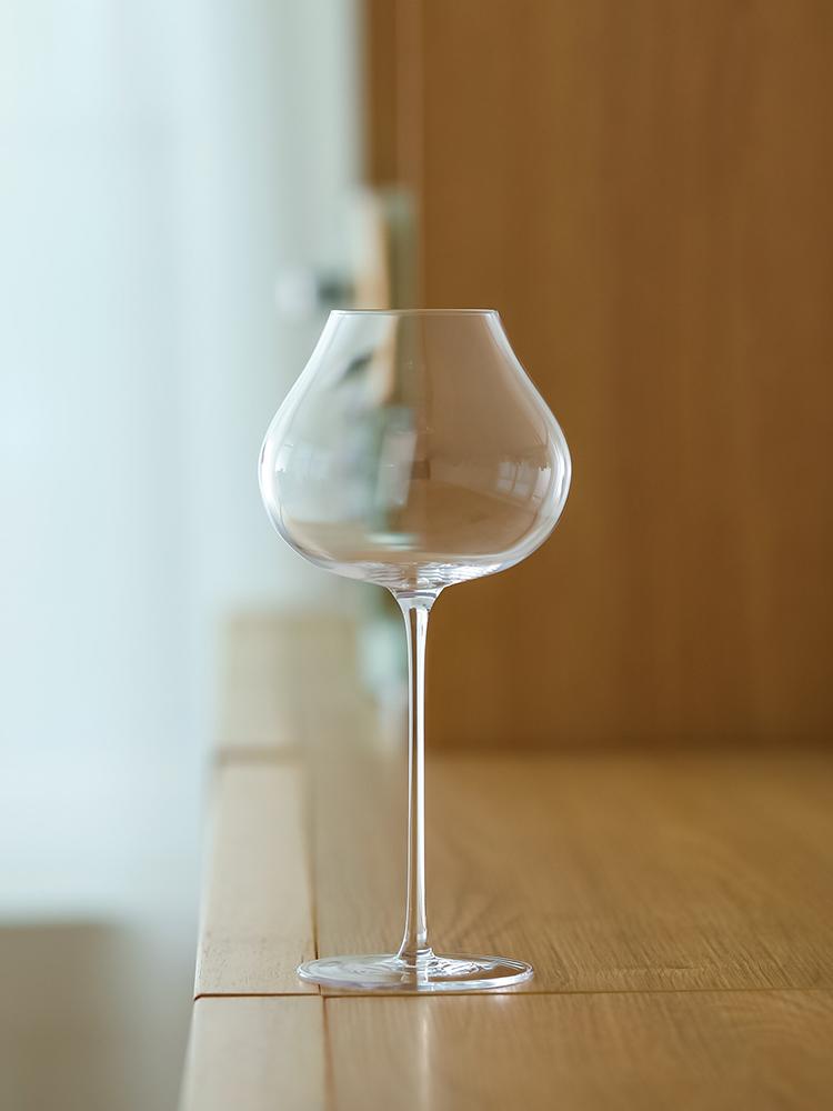 680ml Large Capacity Red Wine Cup Ultra-thin Sensory Crystal Glass Cup The Same Burgundy Glass Cup Thin Glass Goblet Glass