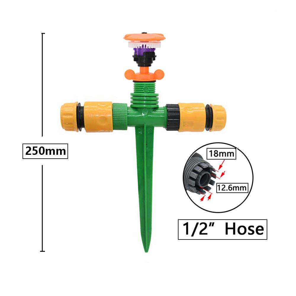 Automatic Rotating Jet Sprinklers Micro Nozzle holder Spikes Nozzles For Garden Lawn Farm Agriculture Irrigation