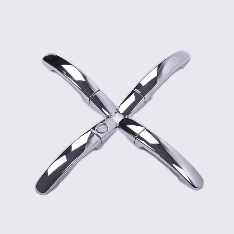 FUNDUOO For Ford C-MAX 2004-2010 MK1 C MAX HIGH QUALITY CHROME CAR DOOR HANDLE COVER TRIM Car Accessories