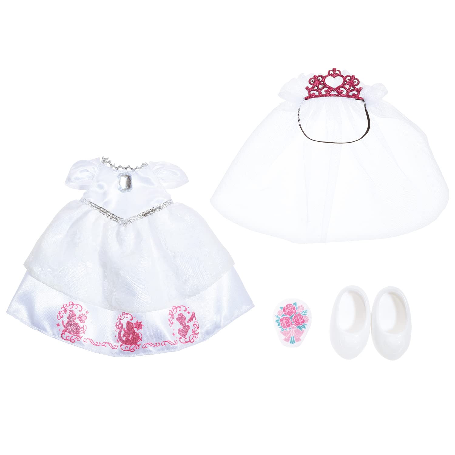 Всегда Gyutto Remin & Solan Набор свадебных платьев принцесс Диснея