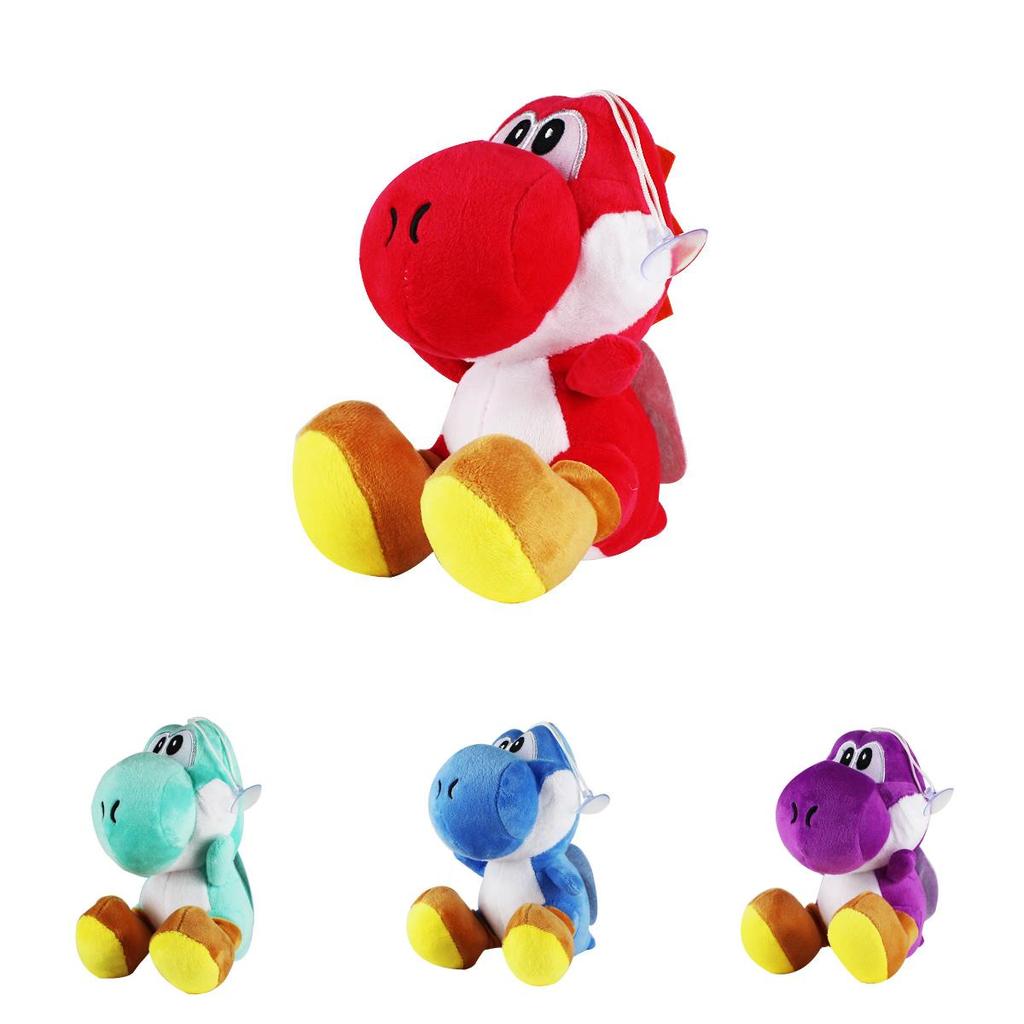 Lindo Peluche de Yoshi 18cm de Super Mario Bros Muñeco Relleno Para un Sueño Acogedor
