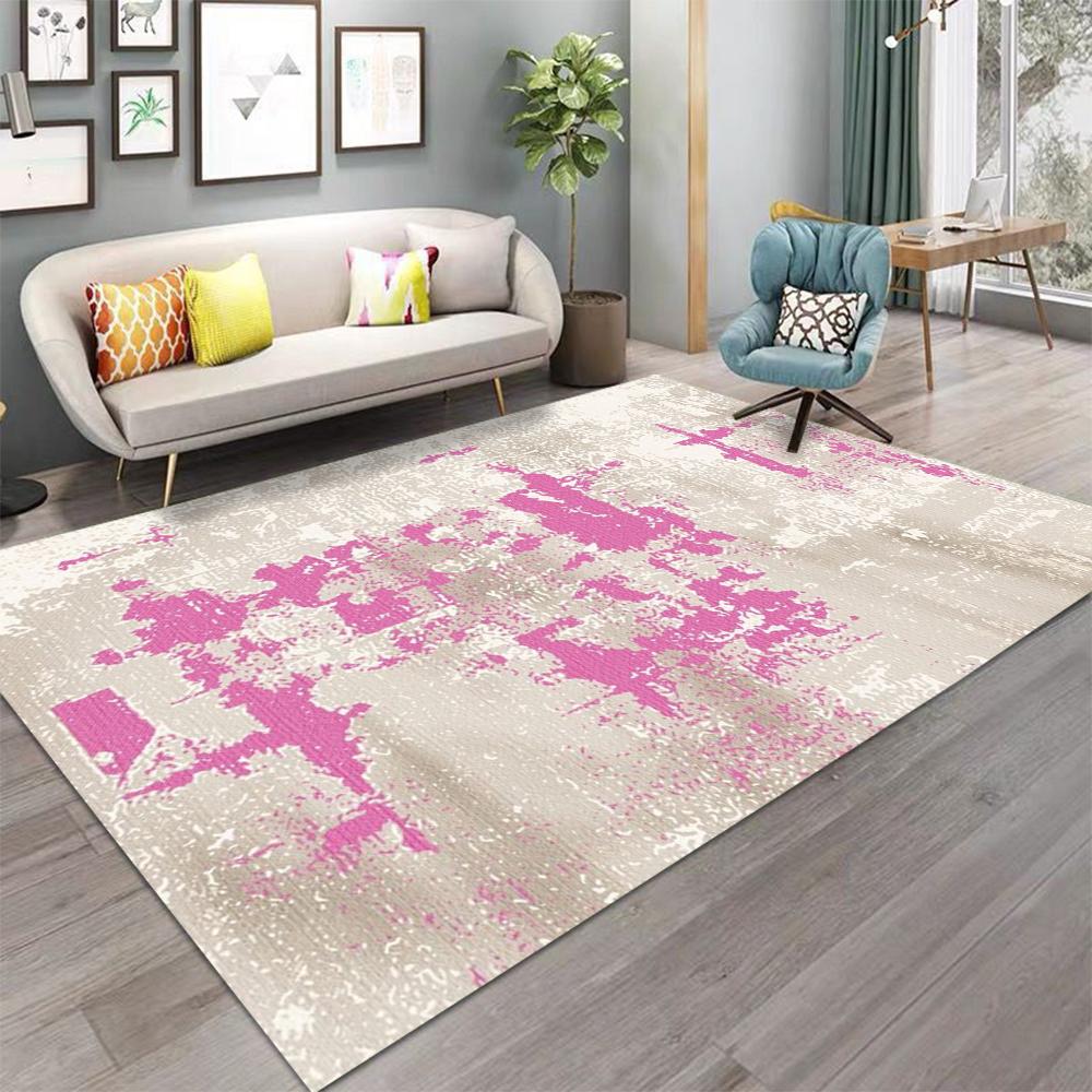 Abstract Art Carpet Rug for Living Room Bedroom Decoration Picnic Camp Kitchen Carpet Crawling Carpet Decoration
