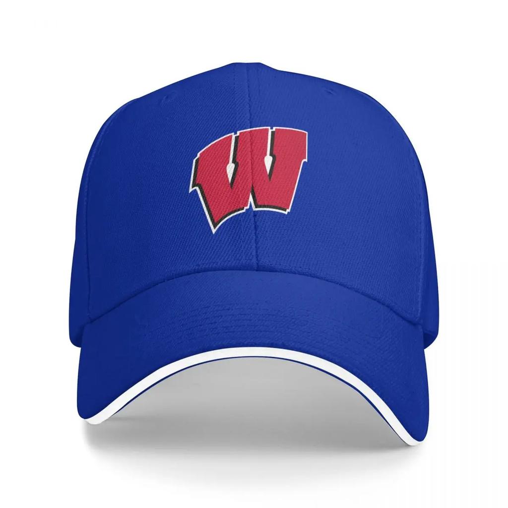University of Wisconsin-Madison W Baseballkappe Golfhut Mann Derbyhut Teahut Mädchen Herren