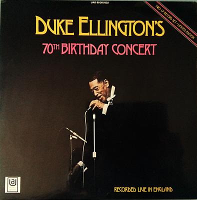 LP Record DUKE ELLINGTON - Duke Ellington's 70th Birthday Conc UAD60001002 United Artists  France Jazz Used