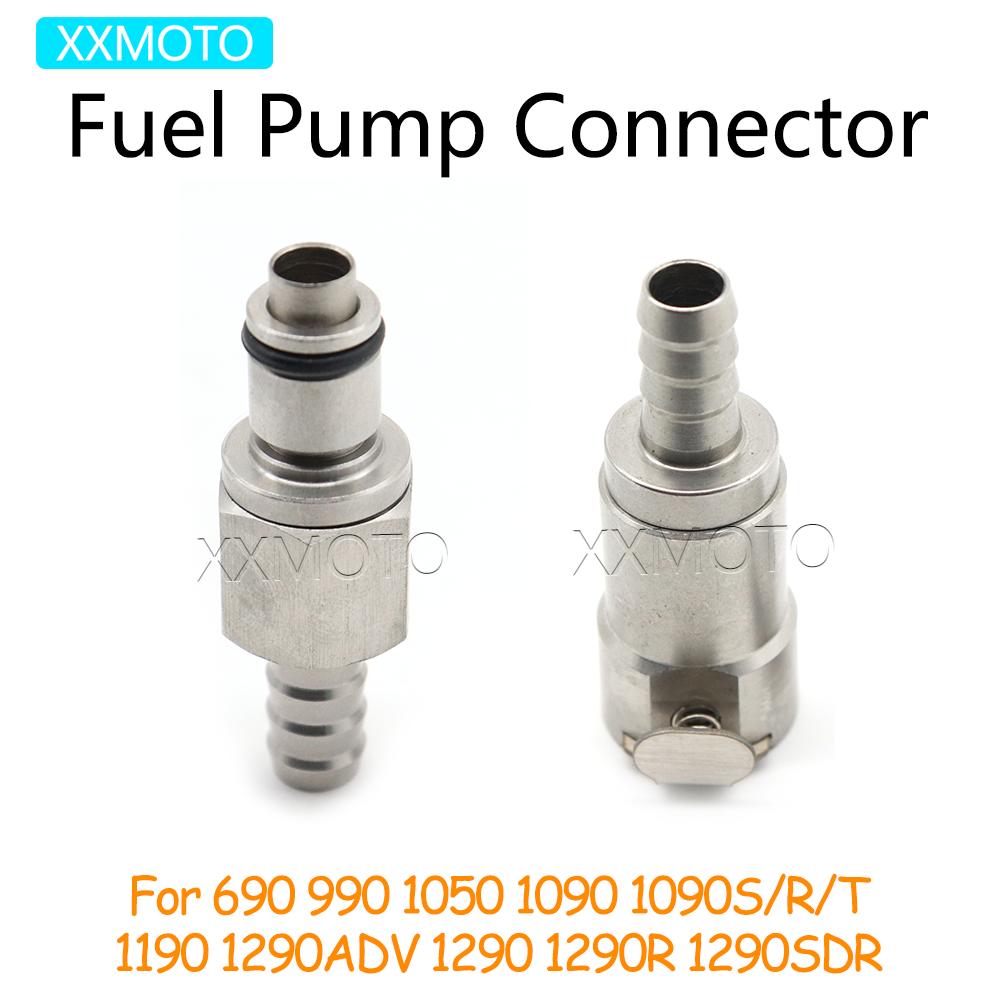 For 690 990 1050 1090 1090S R T 1190 1290ADV 1290 1290R 1290SDR Fuel Pump Connector Quick Disconnects Coupling Motorcycle