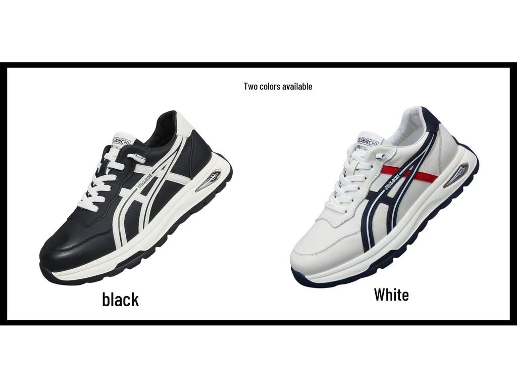 Men's Trendy Casual White Sneakers 2025 - Autumn Fashion Versatile Youth Sports Shoes