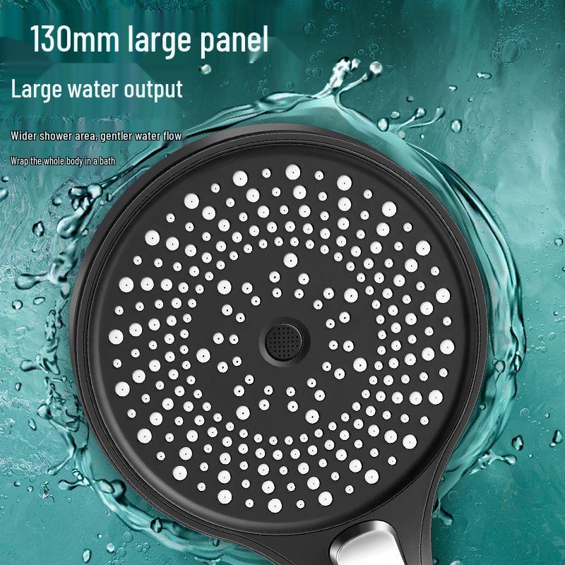 High-Pressure Three-Speed Large Area Shower Head with Enhanced Water Output