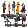 20cm Bandai Naruto Anime Figürü Shippuden Uchiha Sasuke Hatake Kakashi Namikaze Minato Aksiyon Figürü Koleksiyon Model Oyuncaklar Hediyeler
