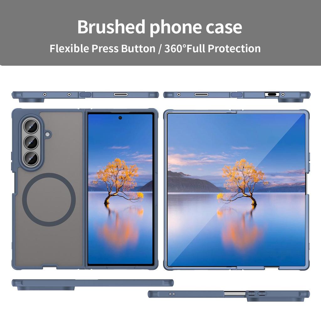 Vandun Magnetic Anti-Fall Case for Samsung Z Fold7 – Precise Lens Cutout