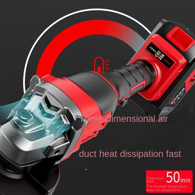 Polizor unghiular fără perii cu ioni de litiu Mașină de tăiat fără fir Polizor multifuncțional