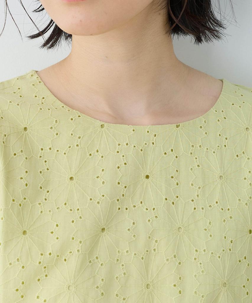 DECOY Embroidered Size Size L Women's T-Shirt, 491171, Yellow,