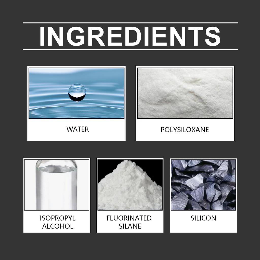 RAYHONG Auto Glass Coating Spray Cleaning Windows Windshield Rainproof Car Coating Spray