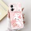 For Xiaomi Poco M7 Pro 5G Case Popular Flower Rabbit Duck Soft Liquid Silicone Cover For Xiaomi Poco M7Pro Capa 2409FPCC4G Coque