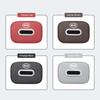 Car Tissue Box Car Interior Accessories For BYD Atto E6 Tang F3 Song F3R Qing Yuan I3 S7 Leather Tissue Storage Bag Kleenex Case