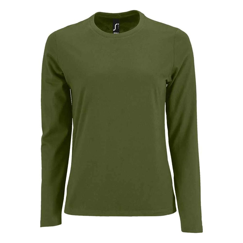 Womens/Ladies Imperial Long-Sleeved T-Shirt