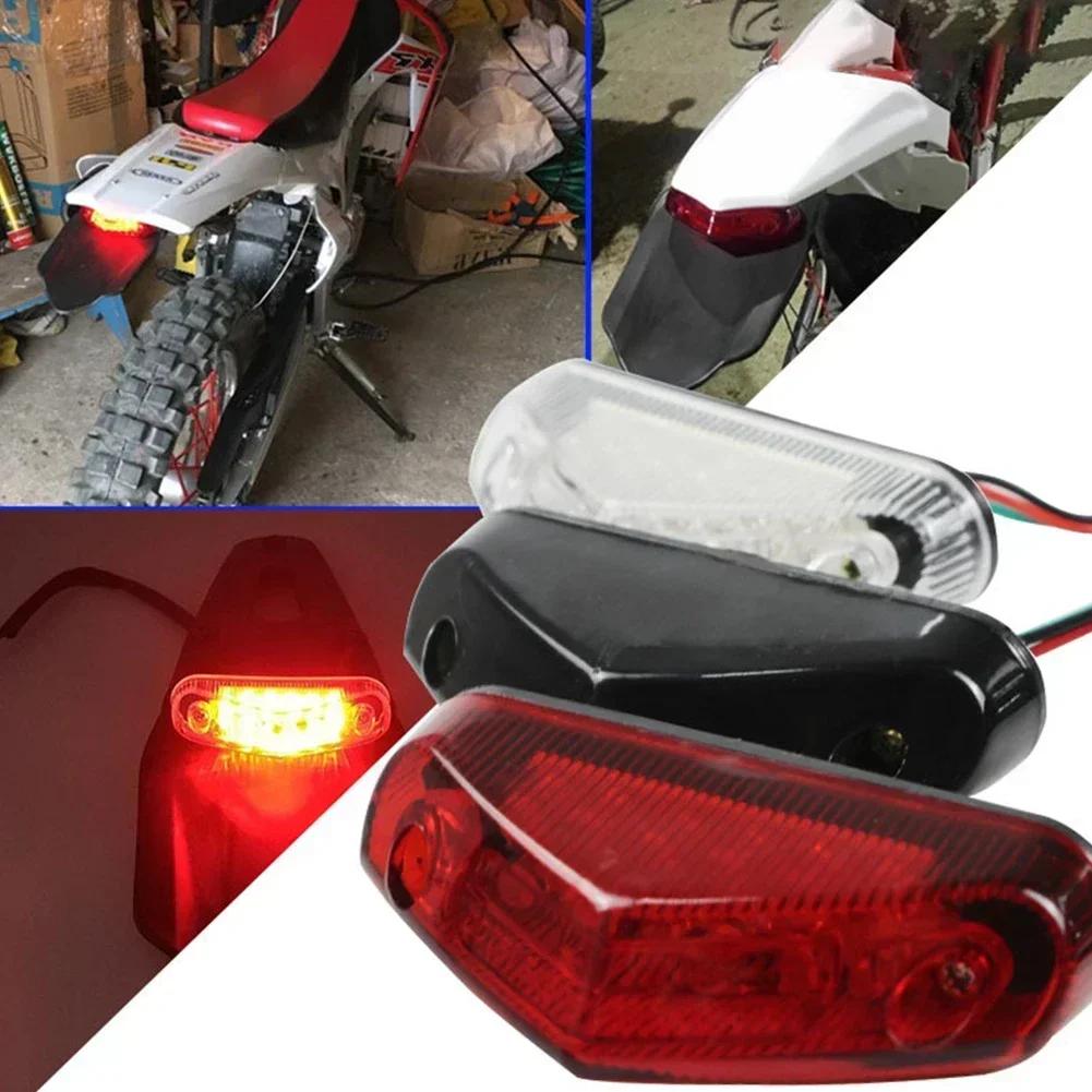 DC 12V 12 LED Brake Stop Tail Light Signal Indicators Light Lamp Motorbike ATV Dirt Bike Universal Motorcycle