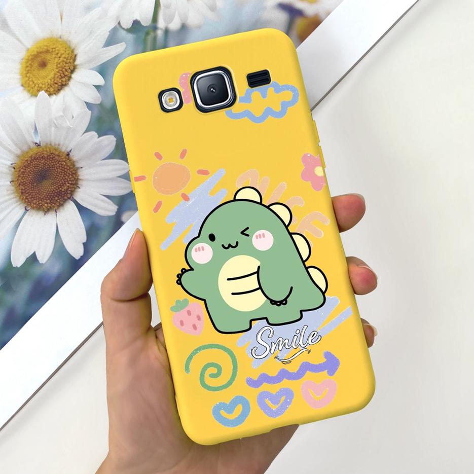 For Samsun Galaxy J3 J5 J7 2016 Case J320F J510F J710F Cute Dinosaur Cartoon Cover Soft TPU Shell For Samsung J5 2016 Phone Case