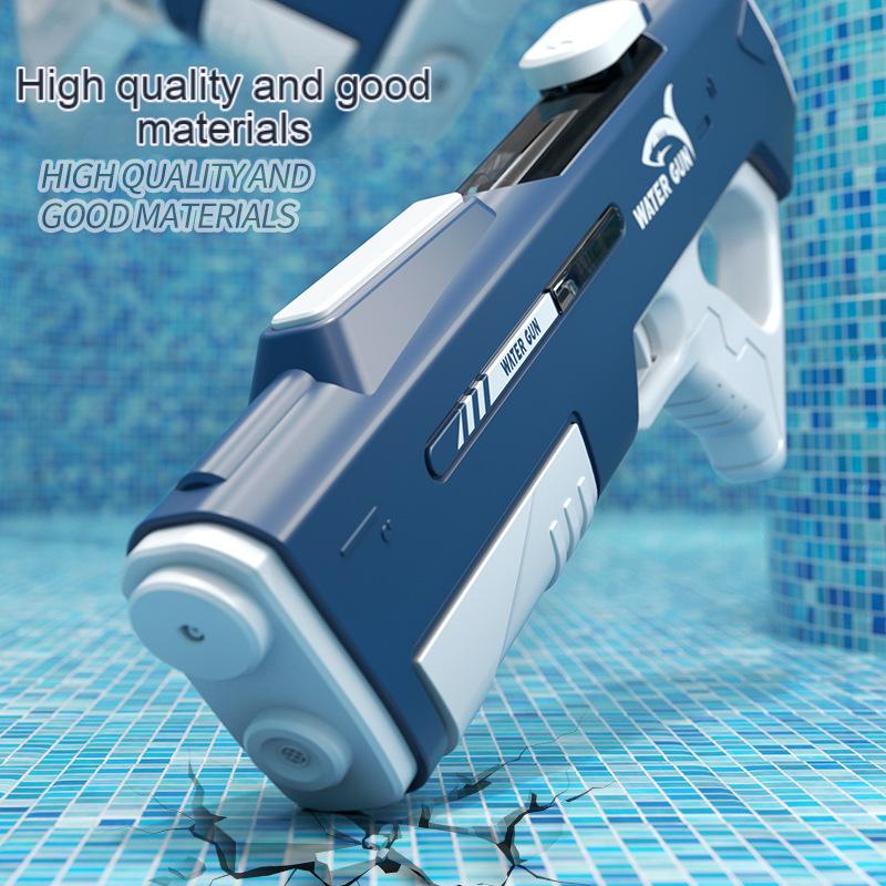 Non-Toxic Adults Electric Water Gun Toy Powerful Automatic High Pressure Bursts Play Summer Outdoor Swimming Pool Children'S Gift