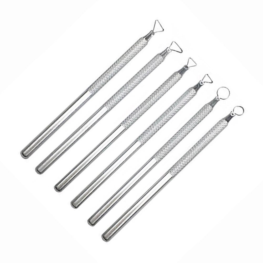 

Precision Clay Modelling with 6pcs Aluminum Pottery Clay Scraper Set, Fine Workmanship and Long lasting Design China Mainland