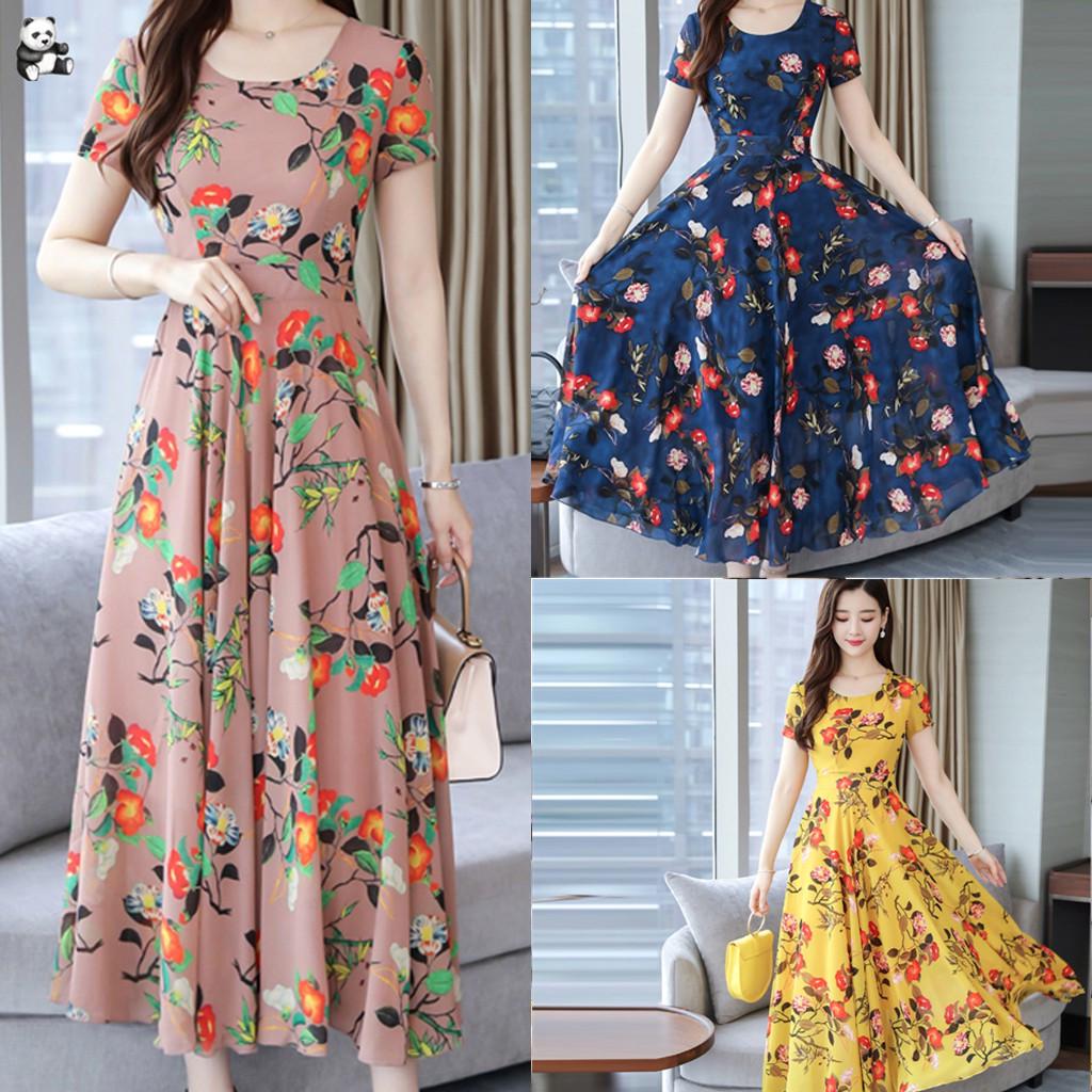 

H2Orchard женское модное летнее пляжное платье до середины икры с короткими рукавами и принтом