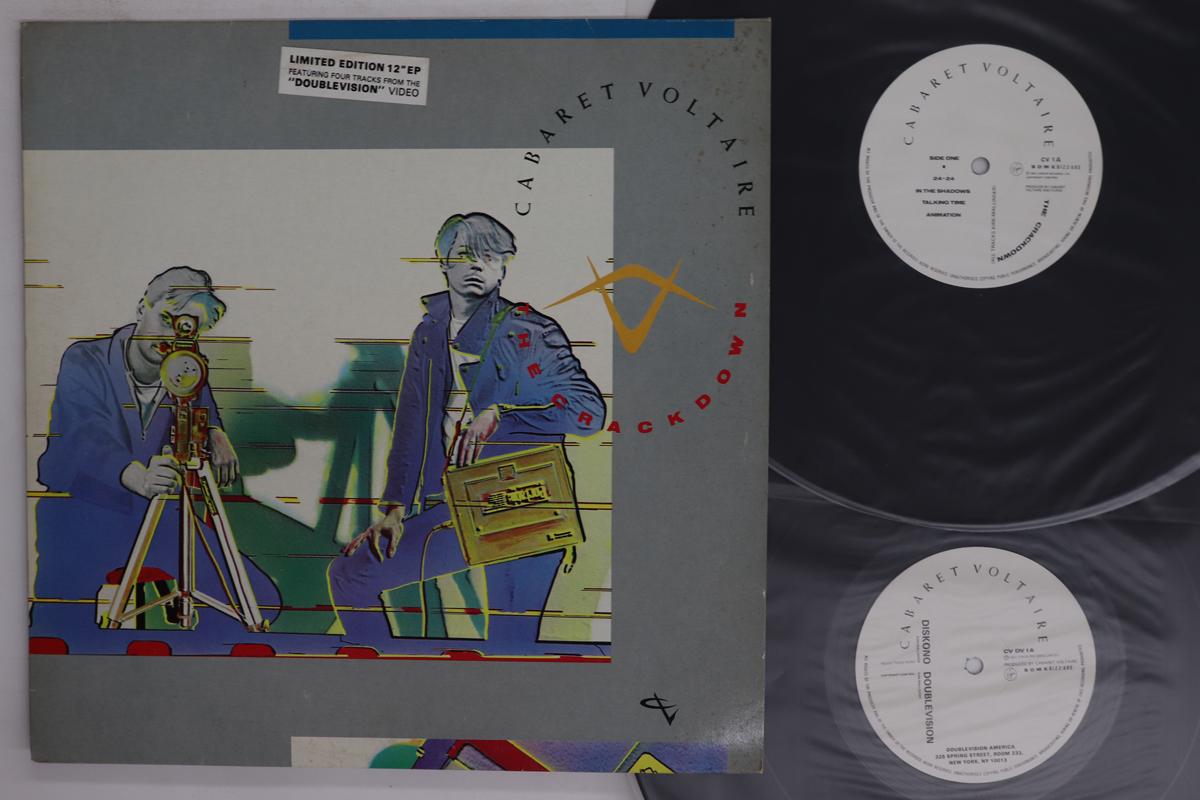 LP Record CABARET VOLTAIRE  Crackdown CV1 VIRGIN 1983 UK Rock Used