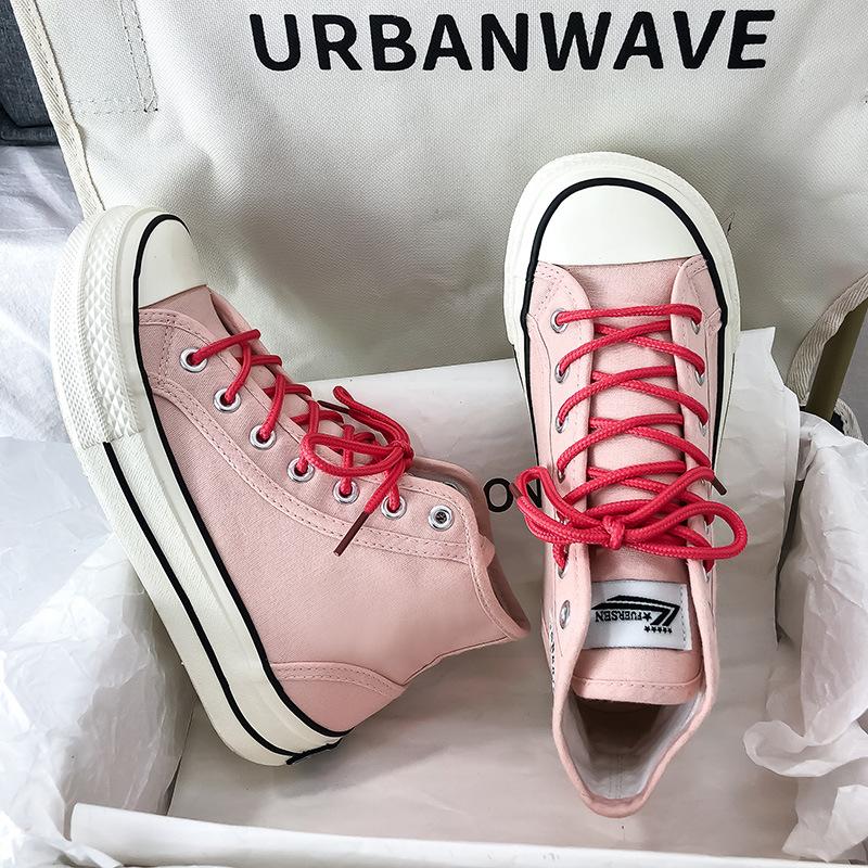 

Mango head high-top canvas shoes women s 2025 new autumn women s shoes student casual shoes ins trendy shoes versatile board shoes 40