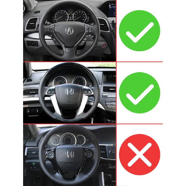 For Honda Accord Euro 8th Gen 2008 2009 2010 2011 2012 Odyssey Acura ILX Car Steering Wheel Paddle Shift Extension DSG Stickers