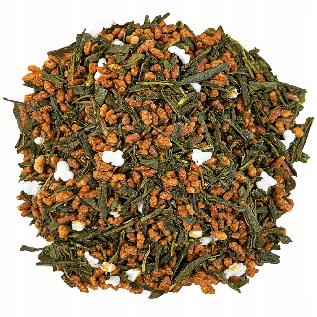 Herbata Zielona Japońska Genmaicha Shizuoka 100 G Herbata Z Prażonym Ryżem
