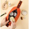Ladies Portable Cosmetic Bag Fashion Canvas Waterproof Dustproof Washing Bag Simple Portable Storage Bag Makeup Pouch
