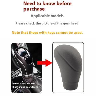 Car Silicone Gear Shift Knob Cover Handbrake Non Slip Grip Handle Case Automobiles Gear Shift Collars Car Interior Accessories