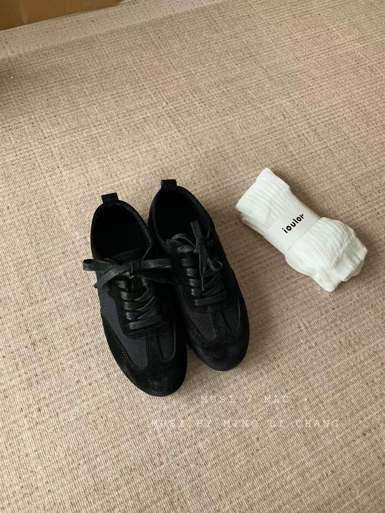 Forrest Gump shoes women's 2025 summer new ins German training little white shoes versatile flat-soled soft-soled sports and leisure shoes