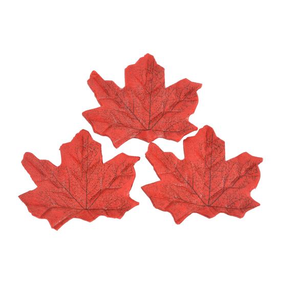 Lot de 200 feuilles d'érable artificielles réalistes en soie colorée pour décoration d'automne, fête d'Halloween, Thanksgiving, festival d'automne