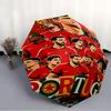 Printed Cristiano Ronaldo Folding Umbrella,Outdoor,Leisure,And Travel Umbrella,Durable Umbrella Fabric,Birthday And Holiday Gift